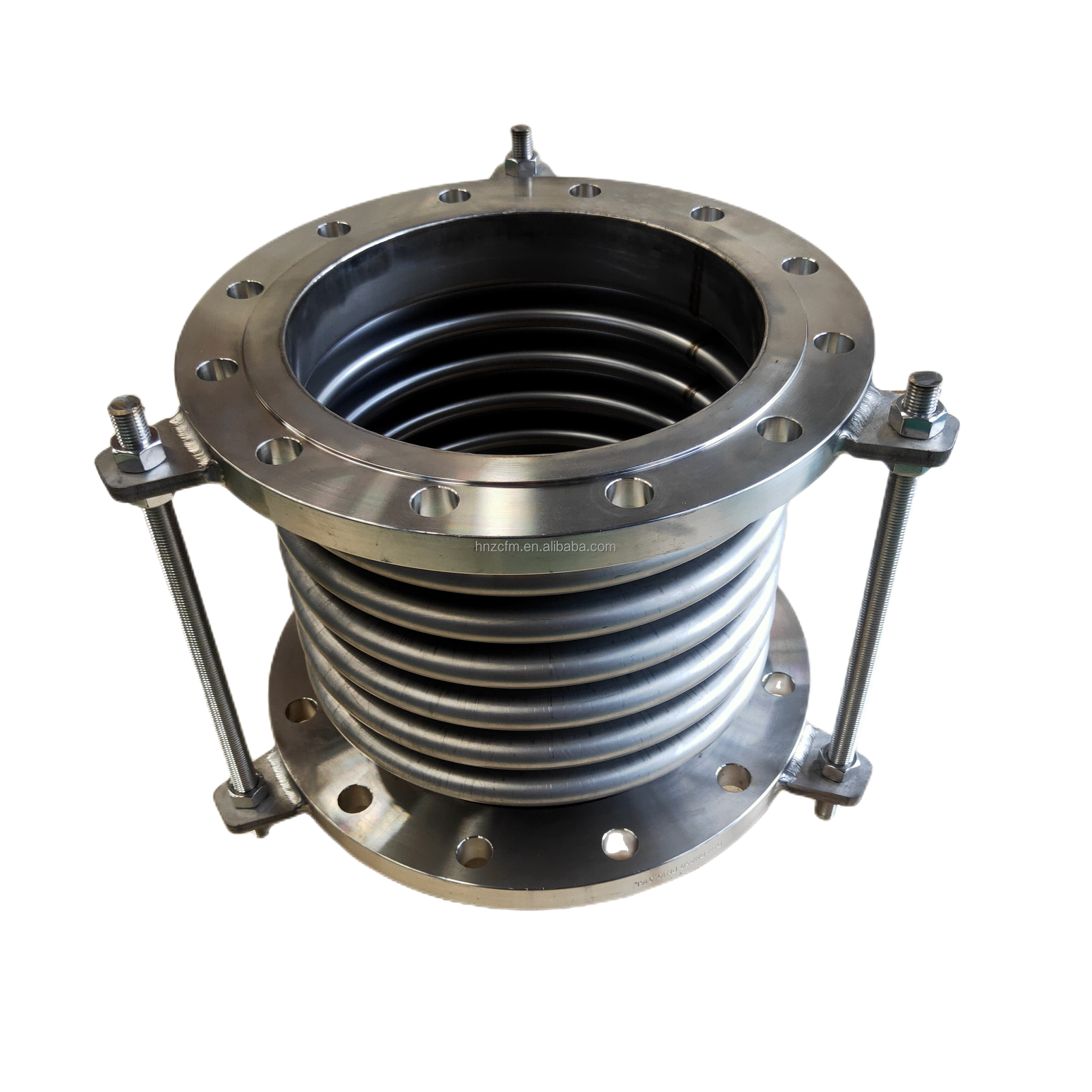 Ss Flanged Bellows Type Roof Expansion Joints EN 1092 Standard Metal Bellows Compensator Thermal