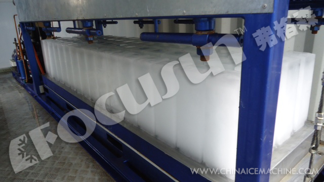 Aluminum Evaporator Automatic Ice Machine for High Capacity Air Cooler Block Ice