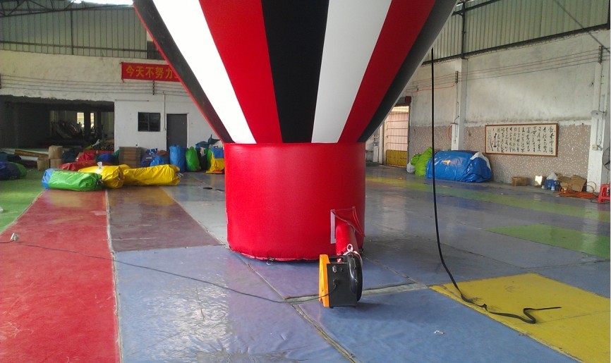 Red Promotion Inflatable Advertising Products , Advertising Balloons For Rent