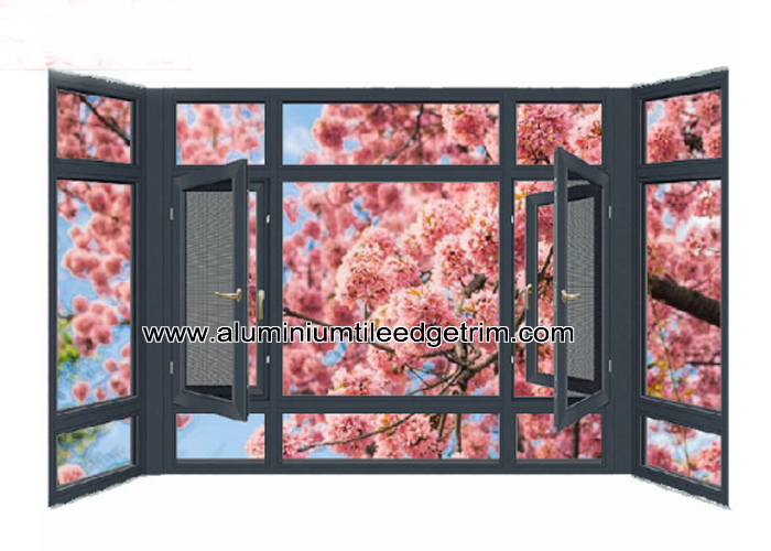 aluminum window frame extrusions