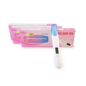 Buy cheap Urine 510k MDSAP Miss Lan Digital Pregnancy Test With Word Result Show product