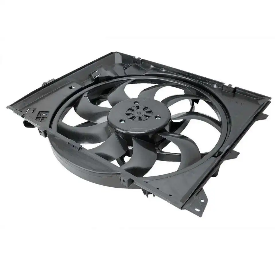12V 600W Auto Radiator Fans for BMW E90 Air Conditioner Car Air Cooling Fan OE 17427562080