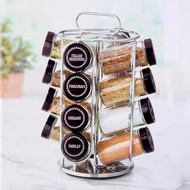 Hot sale high quality stainless steel anti-shaking rotatable coffee capsule holder 35pcs capsule coffee organizer