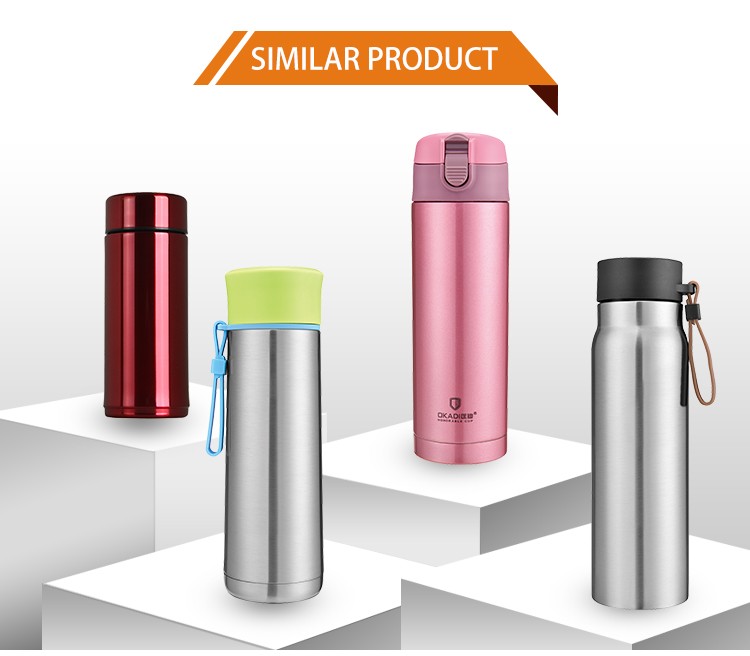 Hot selling Leisure office stainless steel vacuum bottle for office