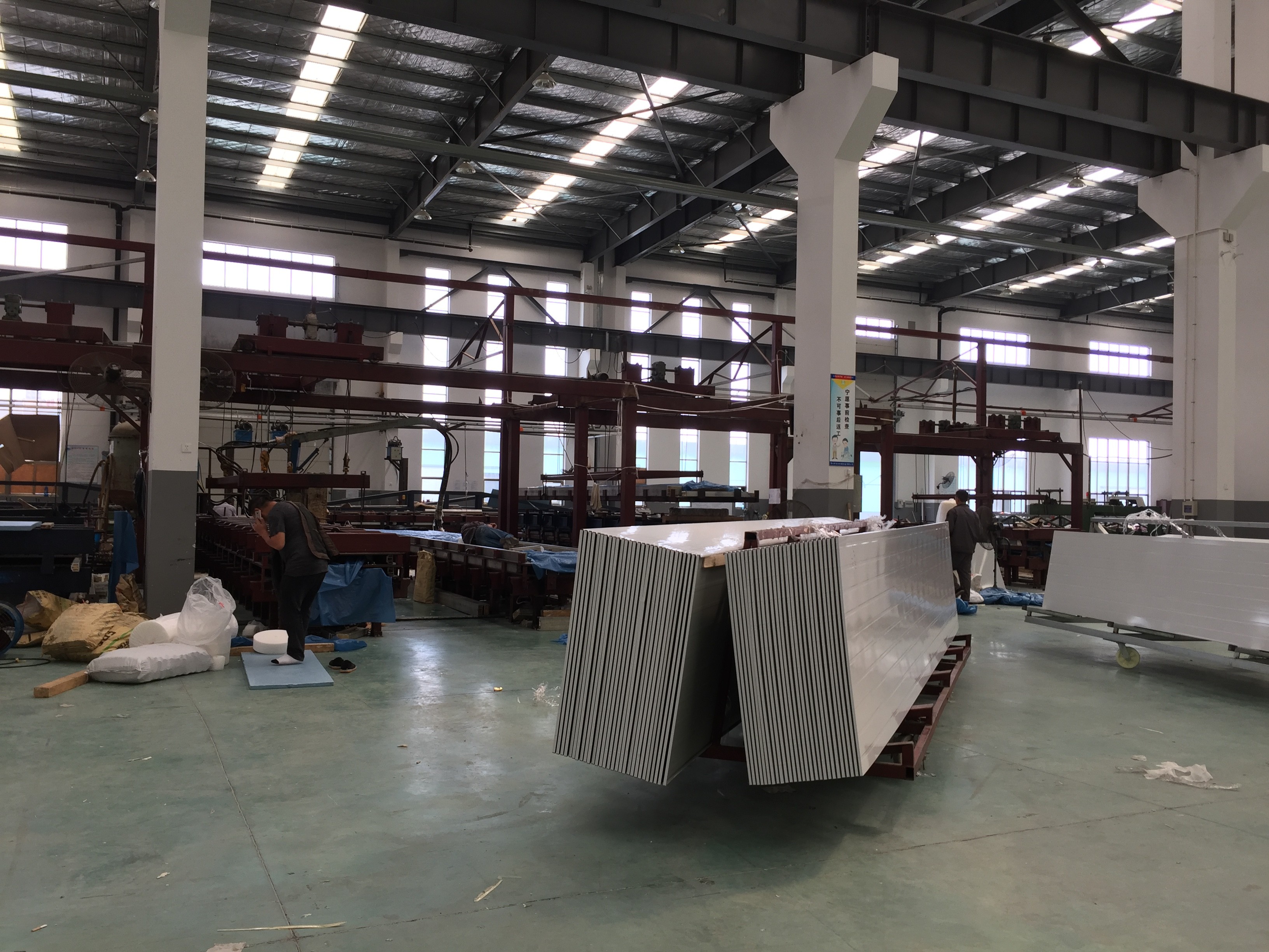 High Tensile Strength Cold Storage Panels For Insulation Warehouse