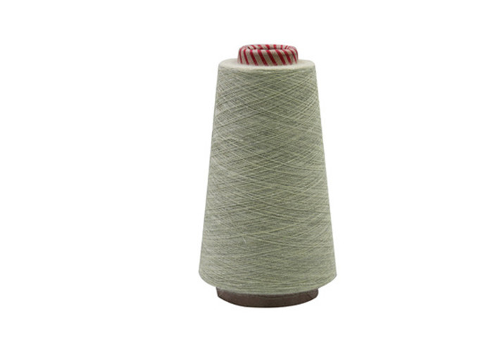 Green Fire Retardant Embroidery Thread Low Shrinkage Excellent Tenacity