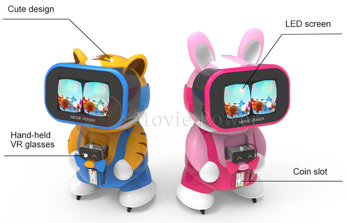 Kids Virtual Reality Arcade Game Machine 9D VR Theme Park Indoor Sport Games