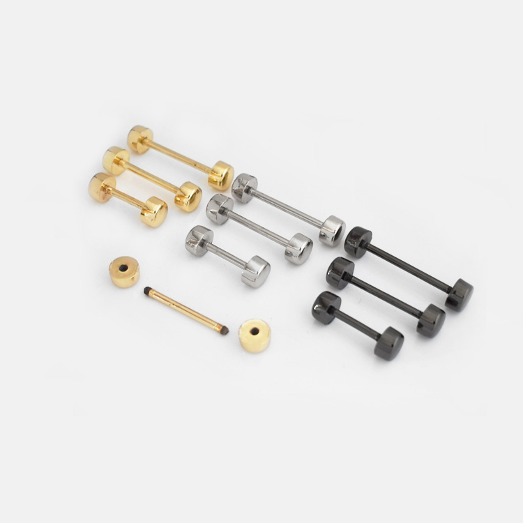 ISO Button Screw Studs And Rivets Durable With Screw Back Non Tarnisging