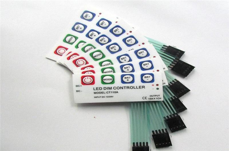 Waterproof PCB Membrane Keypad For High Performance Electronic Control