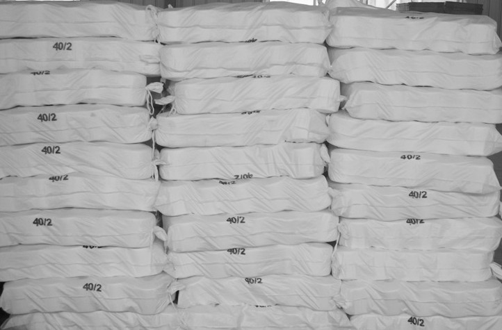 Raw White Yarn Anti Pilling 40/2 402 502 302 Polyester Yarn