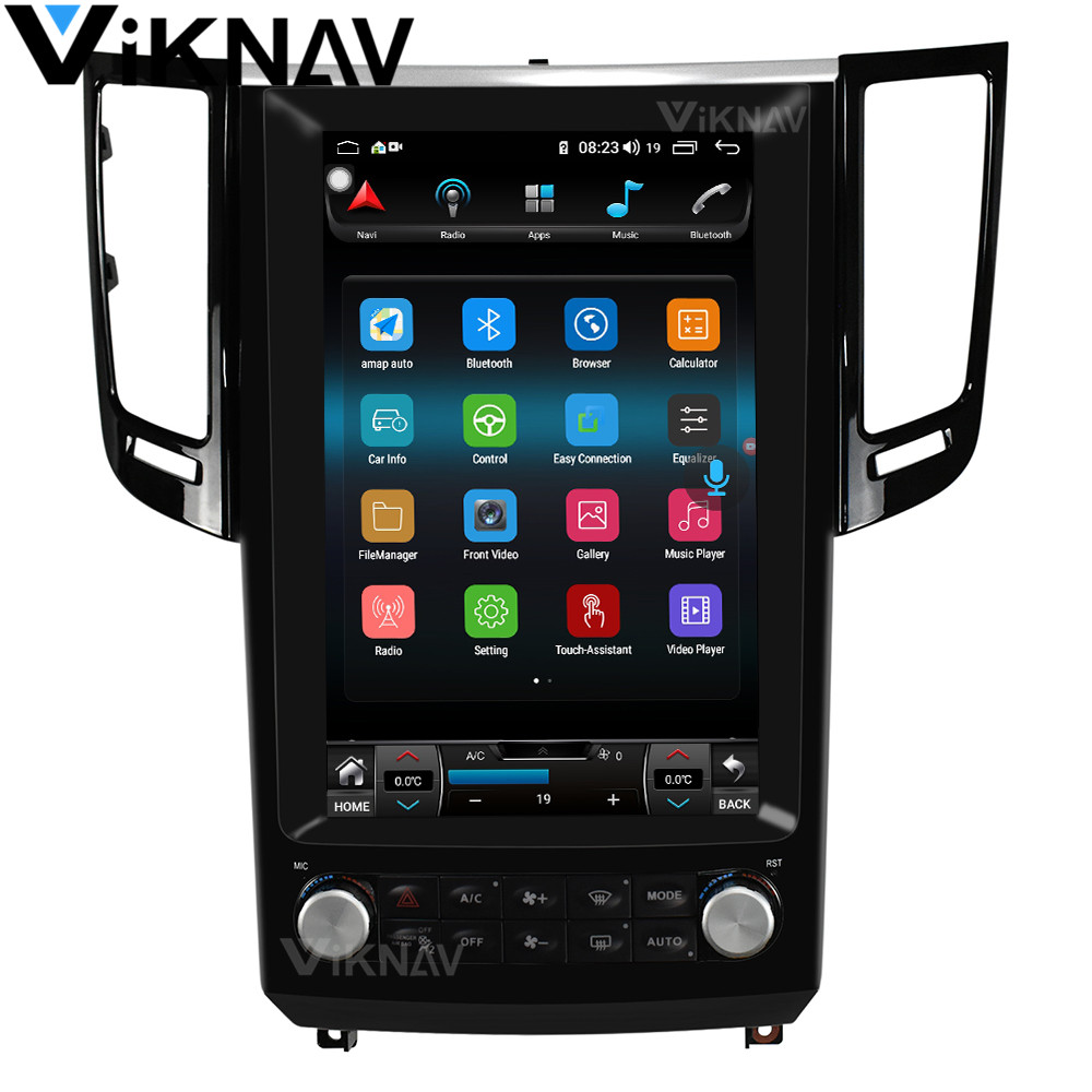 Viknav Car Radio For Infiniti FX35 QX70 (2012-2019)12.1 inch Upgrade IPS Touch Screen Stereo 8 Core Android13 Auto Audio