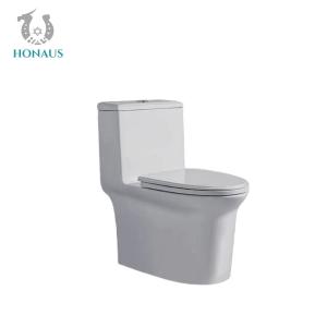 China Siphonic Flushing S Trap One Piece Toilet Bowl OEM/DOM Accepted on sale