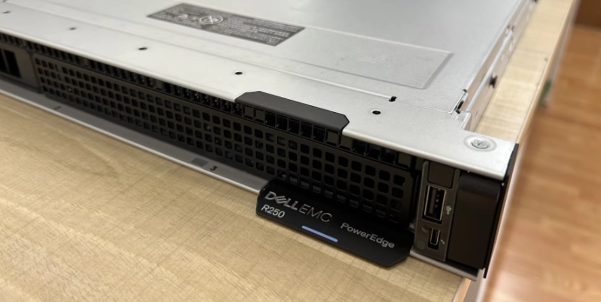 Ready to Ship Dell R250 Poweredge R250 Xeon E-2314 1U Rack Server with Intel Processor
