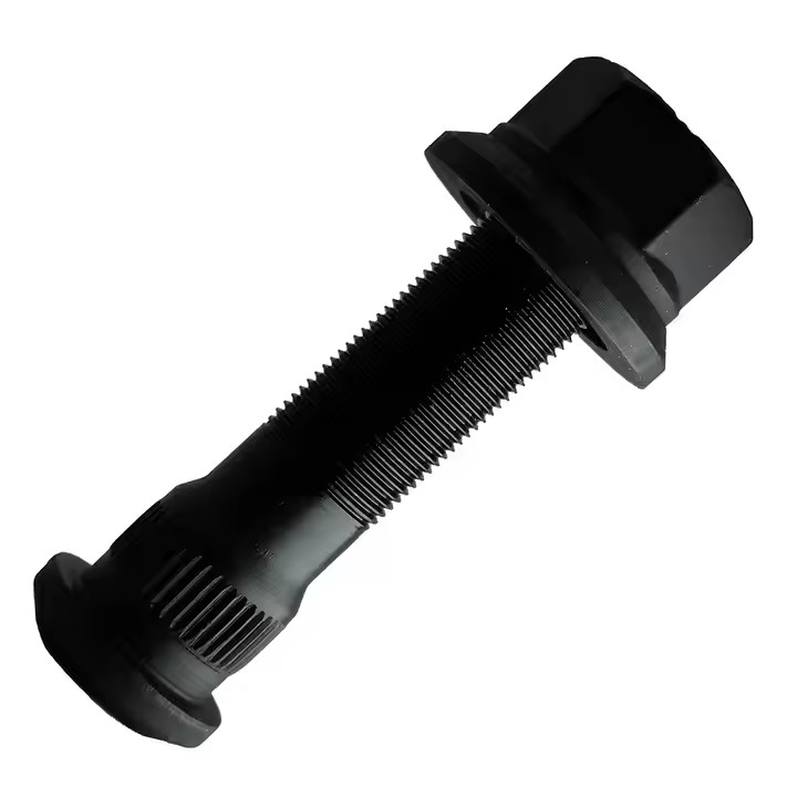 Grade 10.9 Black Wheel Bearing Bolt For Mack Kenworth BIRLOS American Trailer