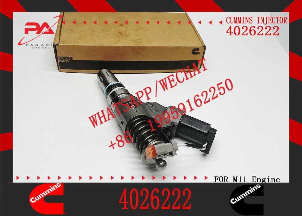 Cummins injector QSM11 ISM11 M11 4026222 Common rail fuel injector L10 4903319 4903472 4061851 3411756
