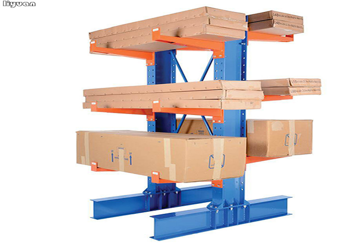 High Capacity Structural Cantilever Rack Long Length Pipes Storage Racking