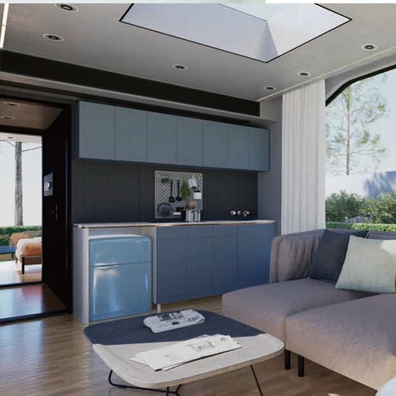 Compact Modular Space Capsule Prefabricated Pod Container Homes