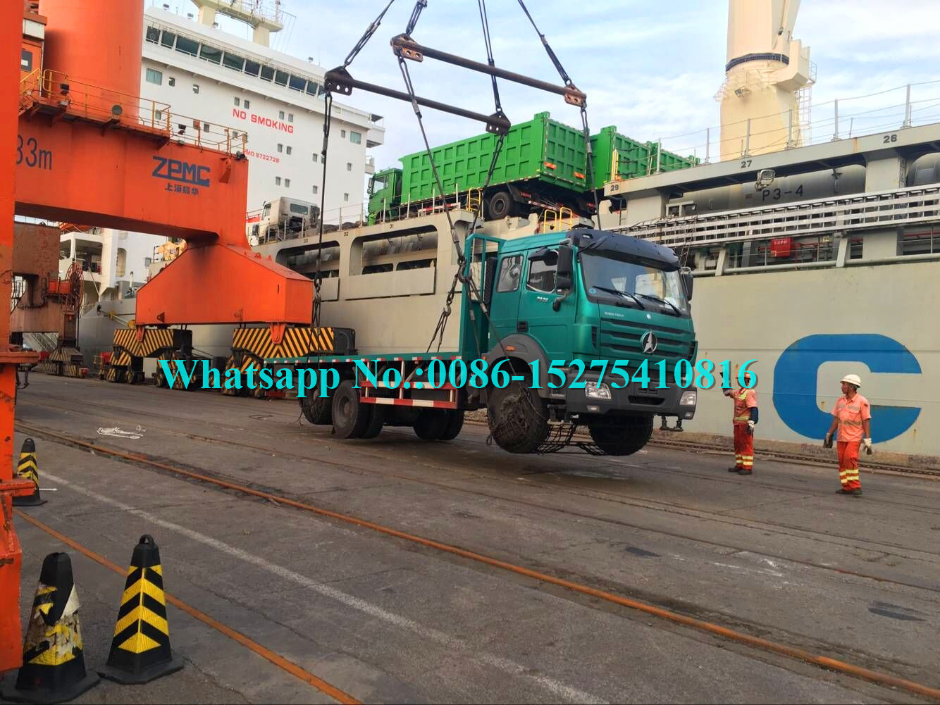 10 Wheeler Military Cargo Truck / Off Road Commercial Delivery Vehicles High Speed