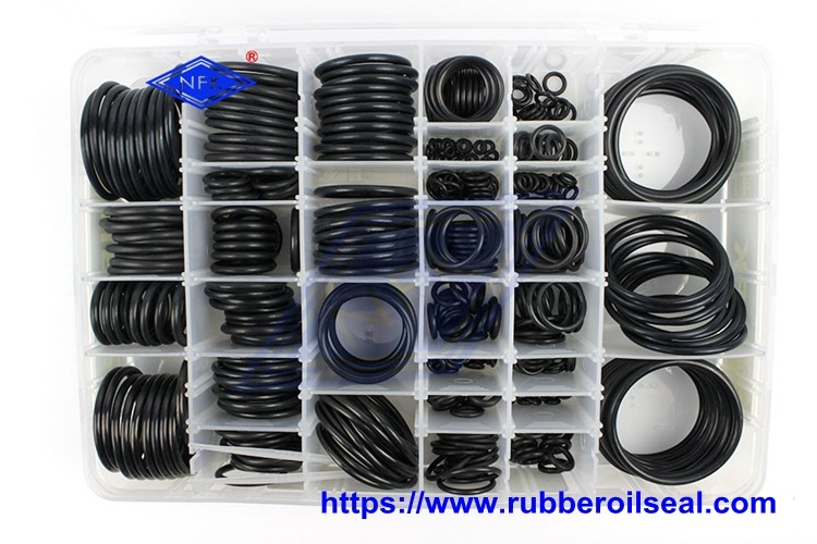 435pcs NBR90 Oring Searies Box Repair Seal 30 Sizes Oring Kit Set For Komatsu Excavator
