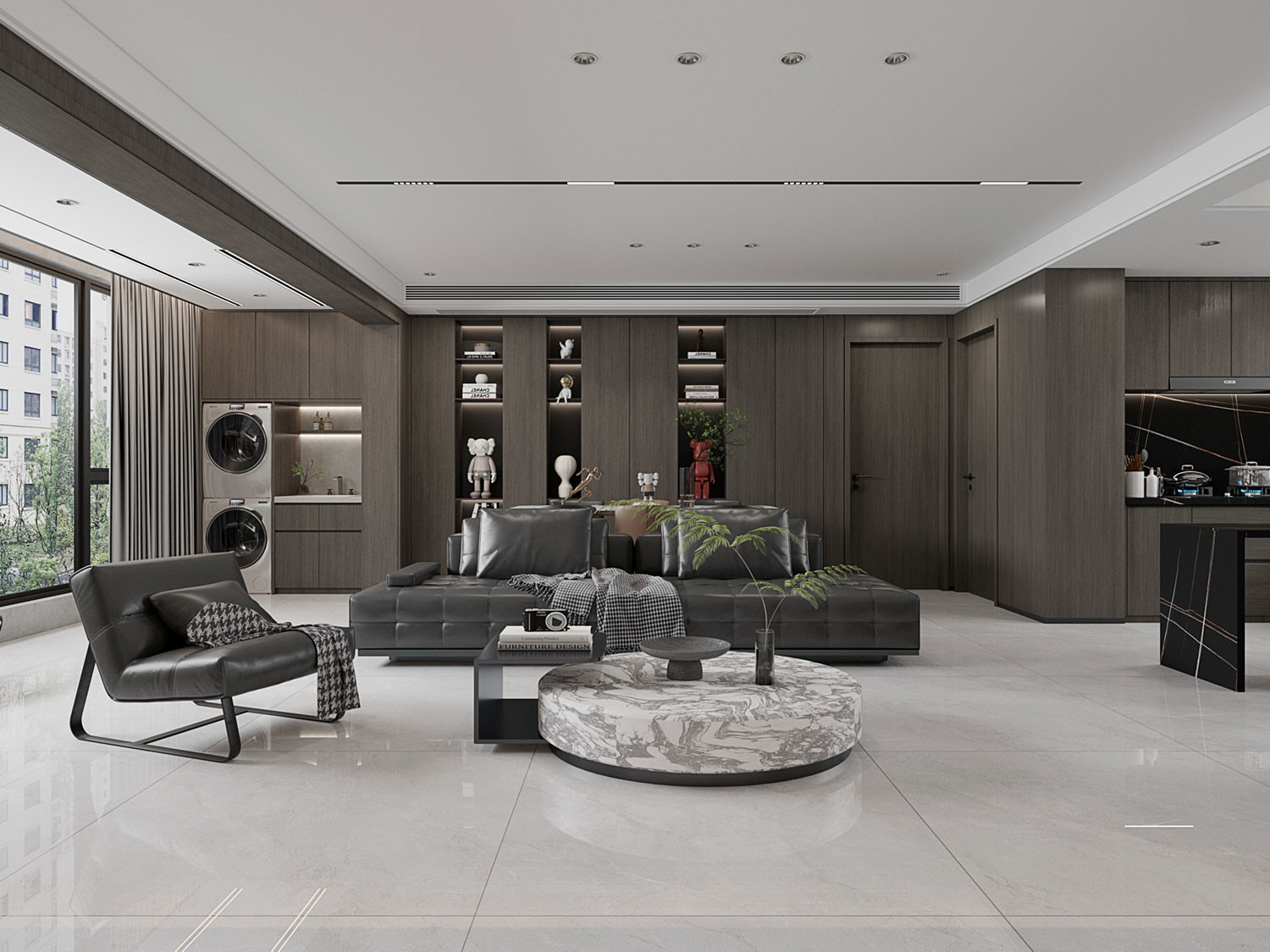Elegant 1200x1200mm Light Gray Polished Marble Sintered Stone Slab For Balcony and Hotel