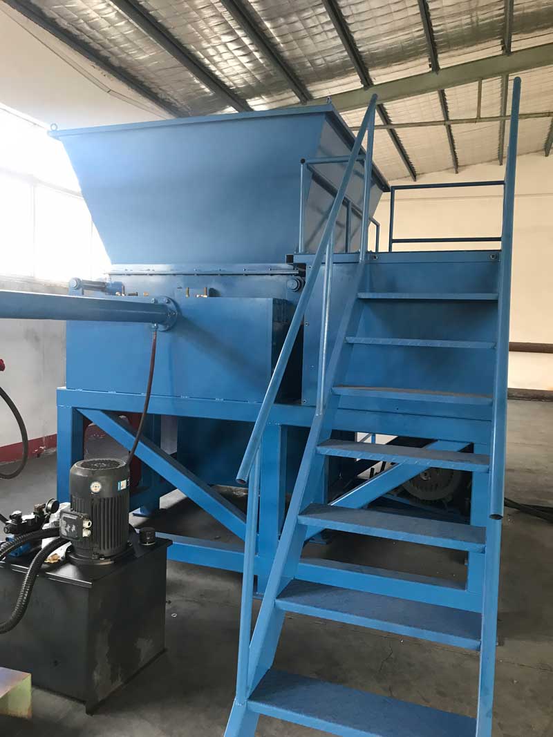 Customizable Sponge Shredder for Different Production Line Requirements and Material Types