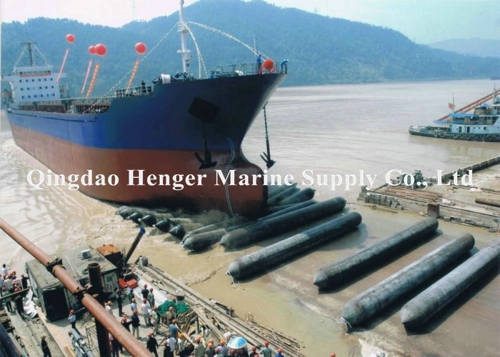Rubber Salvage Marine Ship Launching Airbags Marine Rubber Airbags