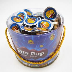 Buy cheap 4g Star cup Chocolate snack in PVC Jar Sweety Chocolate With Crispy Cookie product