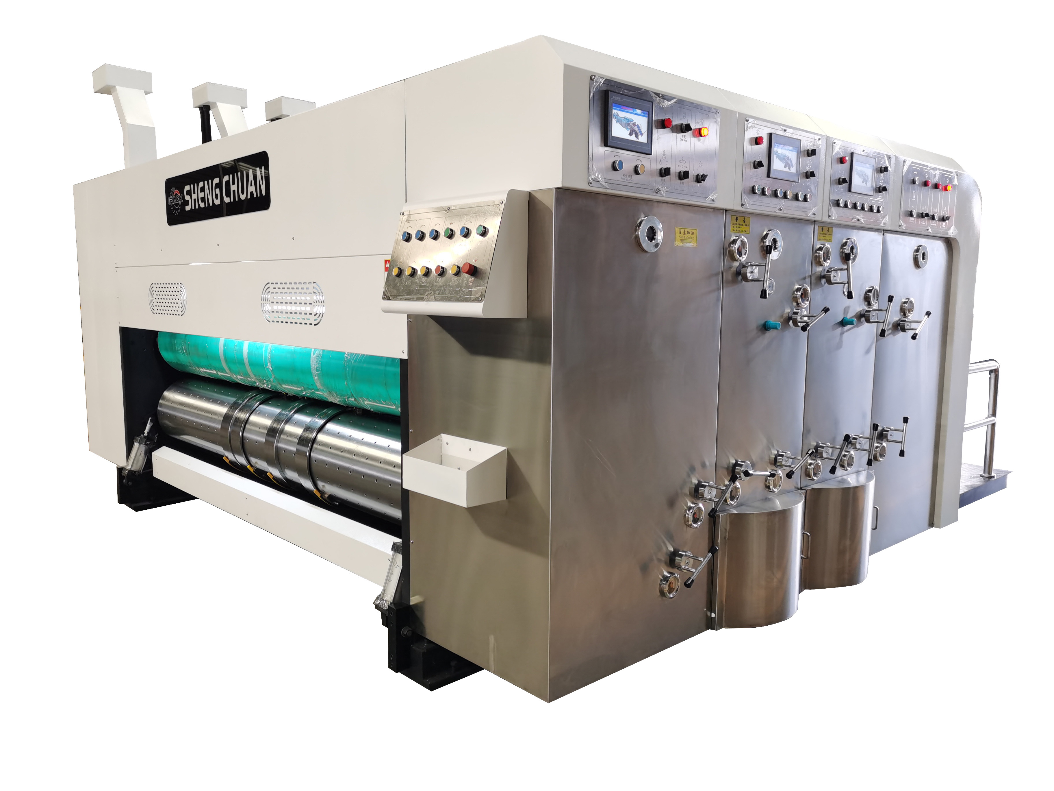 Flexo Printing Machine Corrugated Flexographic Printing Machine 8 Color 2600mm