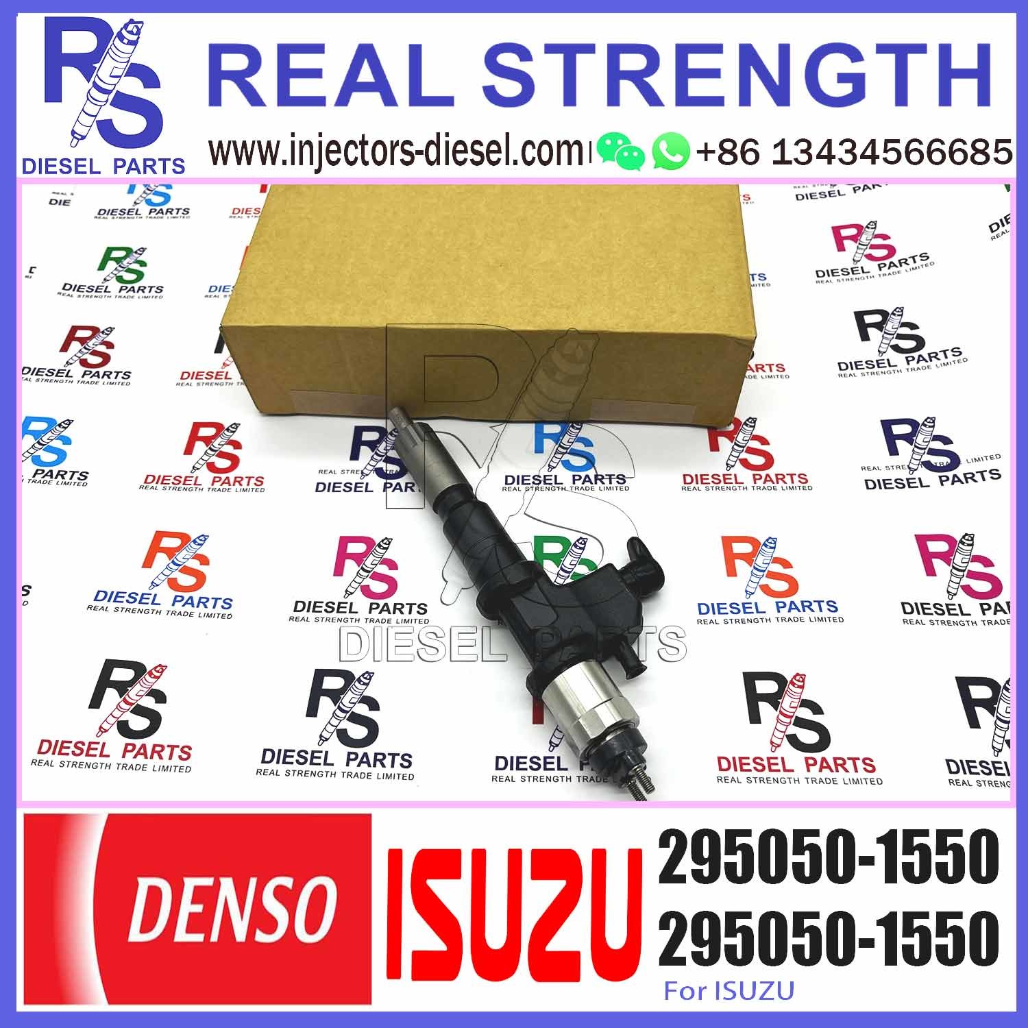 New Common Rail Injector 295050-2990 8-98259290-0 898259290 295050-1550 For ISUZU 6WG1 engine