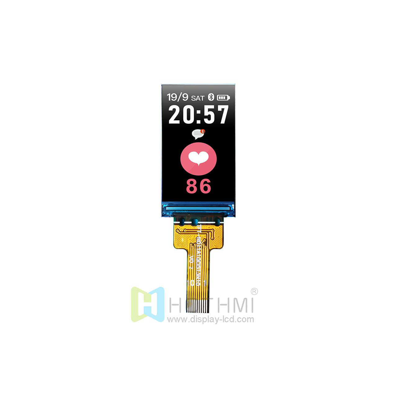 Buy cheap 1.1 inch TFT LCD | 135x240 SPI interface | ST7789H2 Controller product