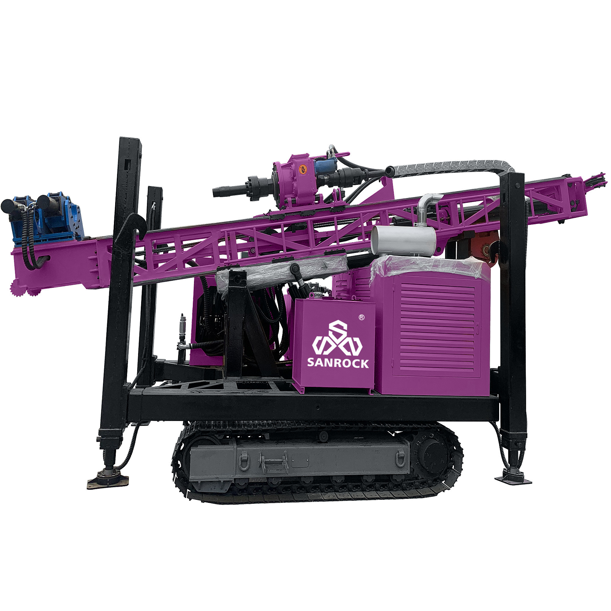 Reverse Circulation RC Drilling Machine Crawler Hydraulic Core Exploration Drilling Rig