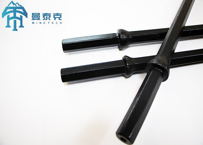 Tapered Tools Hexagonal Drill Rod H25 / H22 Rock Bits Hole Drilling