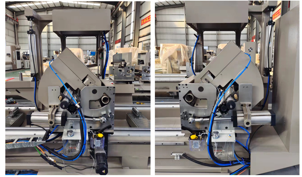 Wide Profile Cutting Saw CNC Double Head Saw For Sale