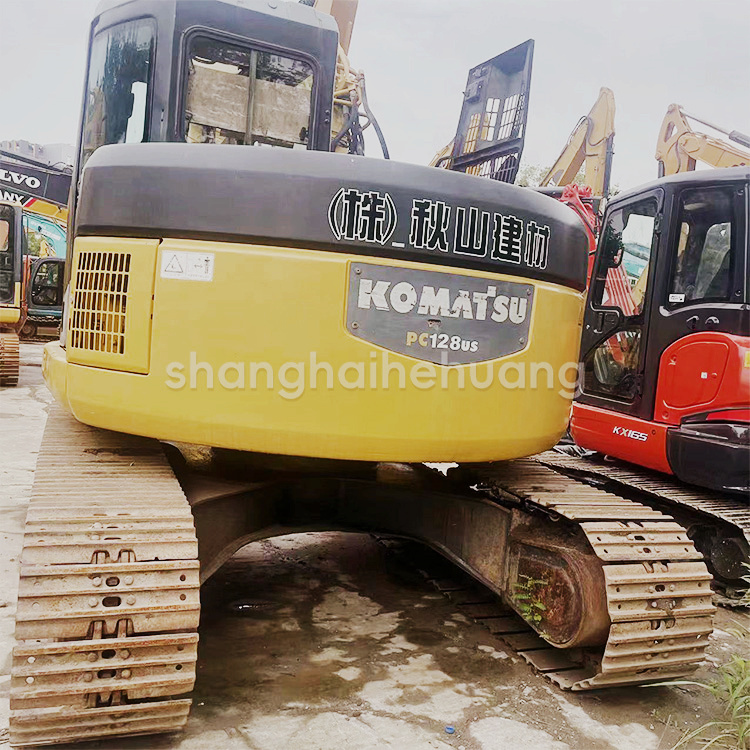 64KW Second Hand PC128 Excavator Imported Original Komatsu 128 With Hydraulic Pump