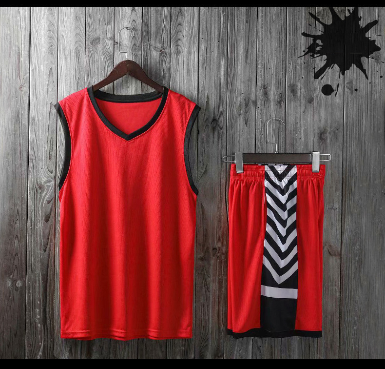 Adult children basketball suit custom men's competition training camp sports team uniform light board basketball suit