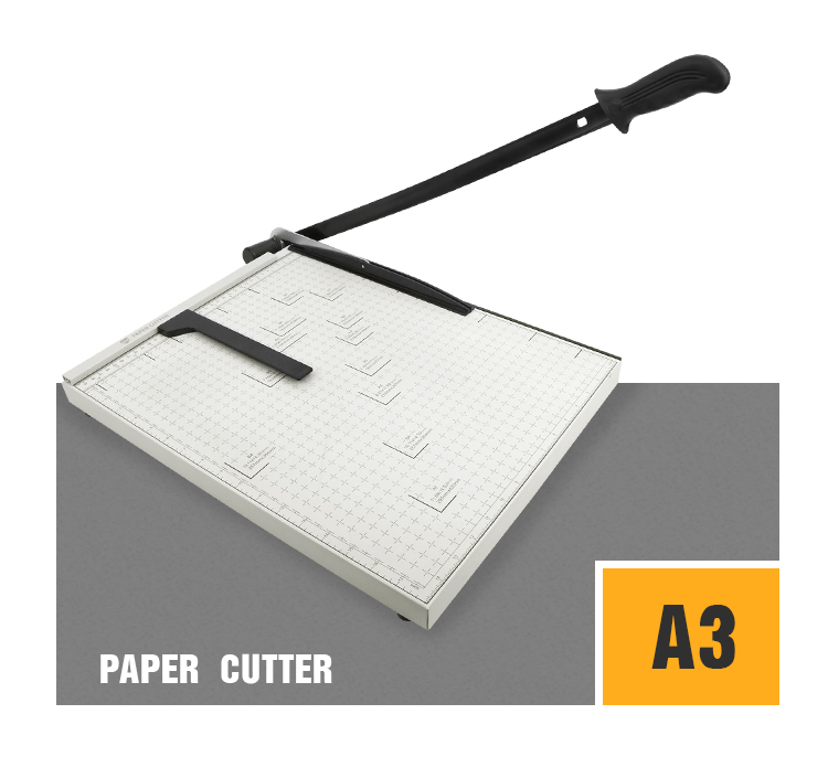 40mm Maximum Width Steel Guillotine Heavy Duty Paper Cutter 858 A3 Paper Trimmer
