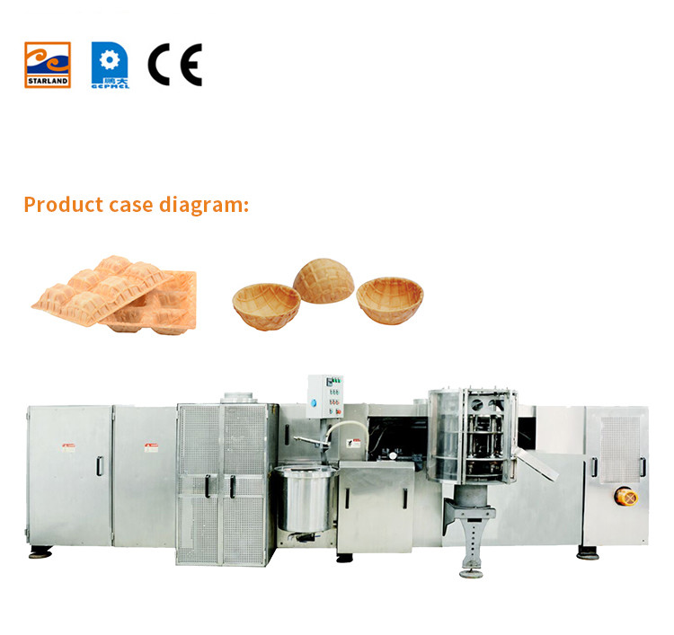 Automatic Waffle Basket Production Line With After-Sales Service , Stainless Steel Material.