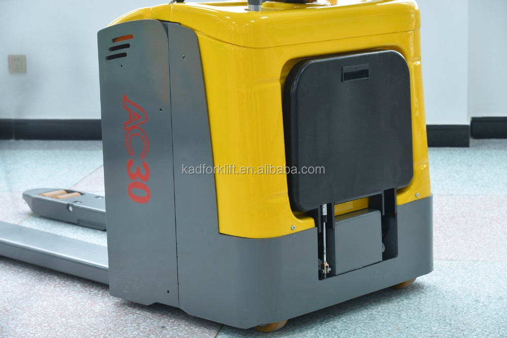 High strength transmission battery operator 3ton electric pallet truck with lifting height of 120mm