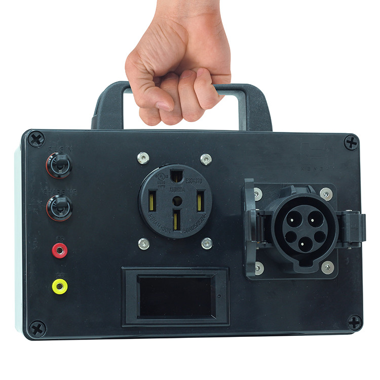 ev charger tester portable 50A ev charger connector with Type 1 socket OEM ODM