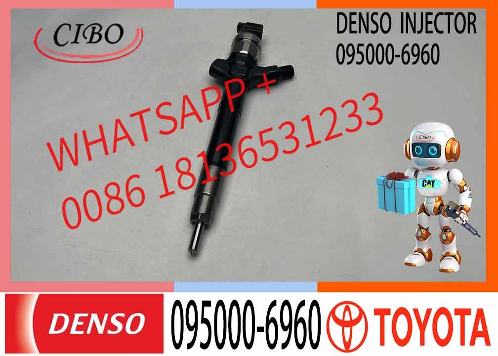 Diesel Fuel Engine Injector 095000-6410 23670-0R030 095000-6960 23670-09180 Avensis 2.2 D 2AD-FTV engine parts