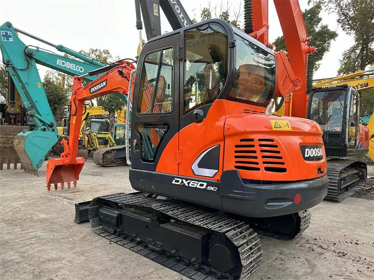 Doosan DX60-9c DH60 DH80 DX80 DH55 DH35 DH55 Excavator Year 2023 0.21m3 Bucket Capacity