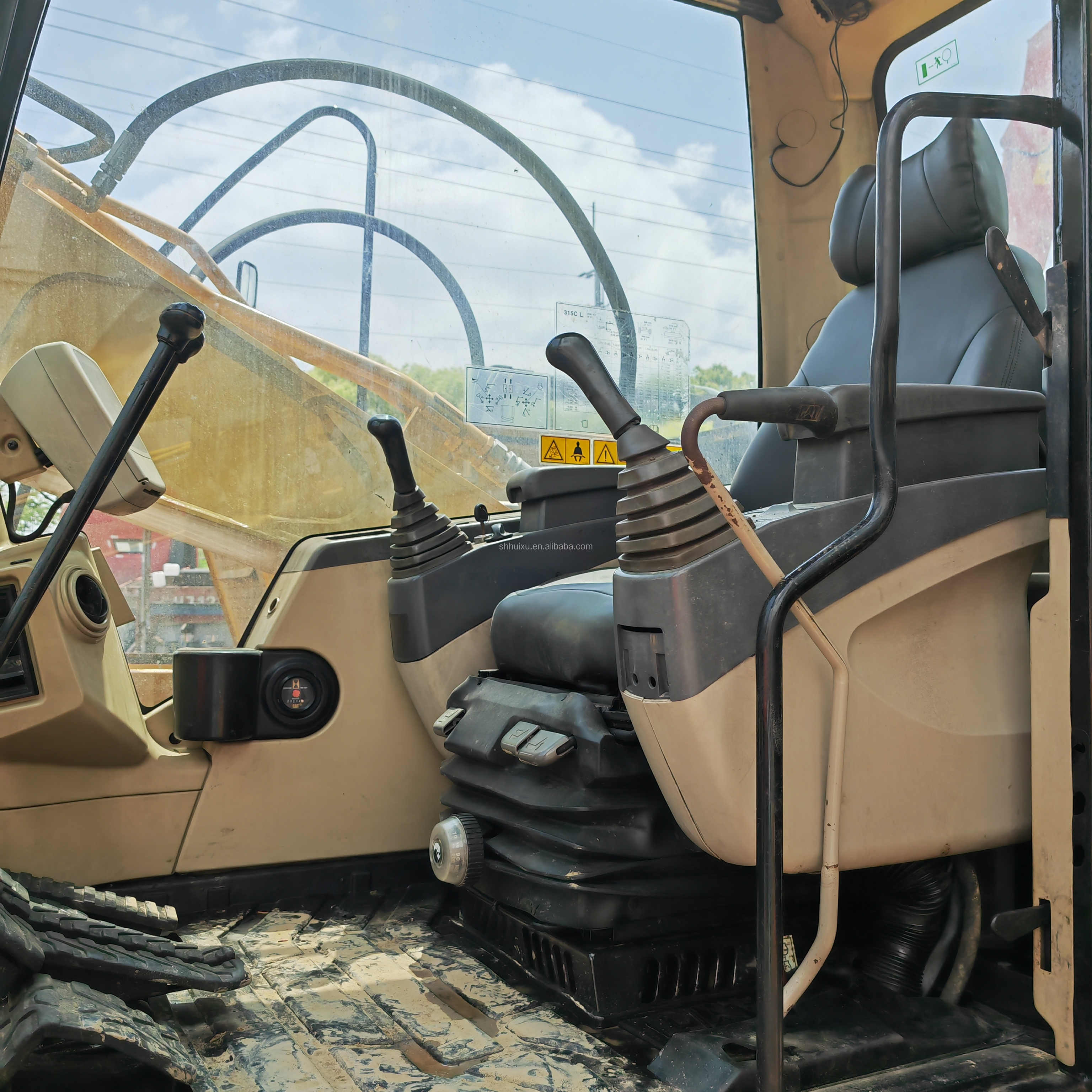 15ton original color used cat315c /second hand high digging power used cat315c on sale
