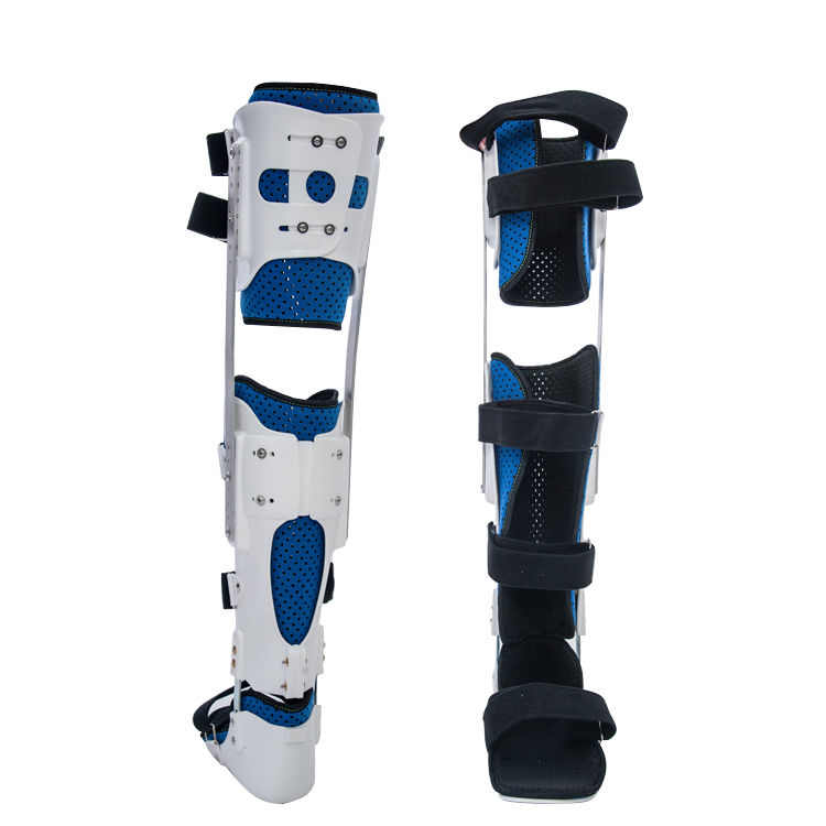 Hot Selling Orthopedic Leg Brace Hinged Orthosis Angle Knee Medical Fracture Brace