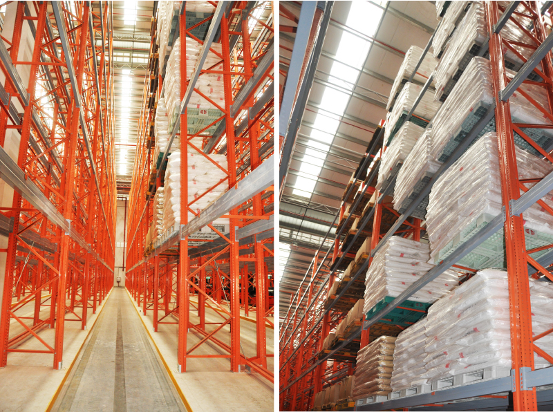 Warehouse Storage VNA Racks Warehouse Very Narrow Aisle Racking System