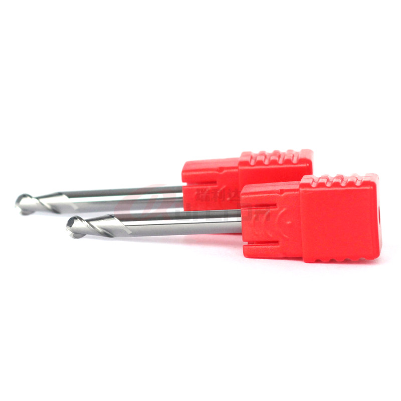 Ball Nose High Feed Aluminum End Mill For Router 2 Flute 1/4" 1/8"