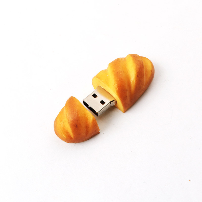 32GB Personalized Bread USB Flash Drives With High-Speed USB 3.0 Interface