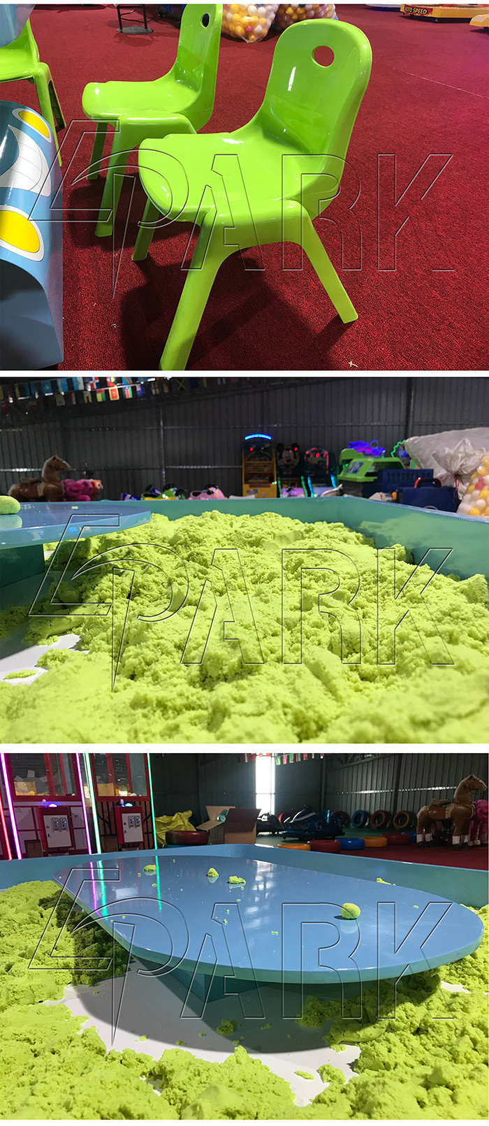 Kids Safety Equipment Toys Painting Educational Sand Table Size L168*W108*H60 CM