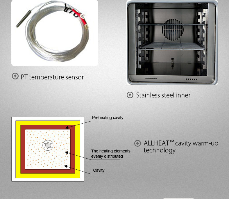 CE 50Hz Laboratory Dryer Oven 40L Sterilization Drying Oven Insulation