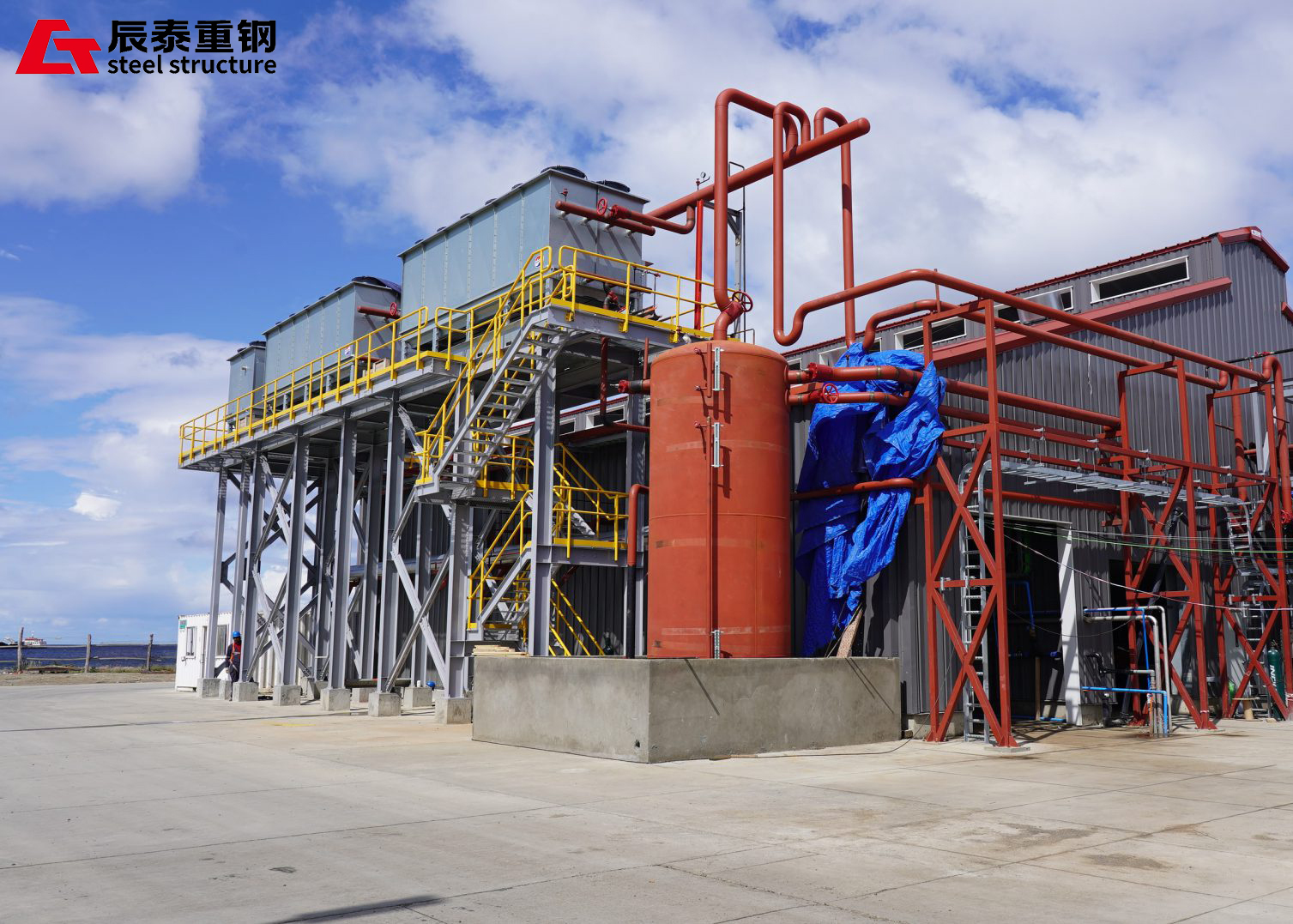 Industrial Light Steel Frame Metal Buildings Construction Facility