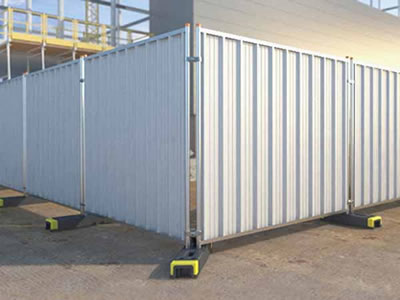 Color Bond Steel Temporary Hoarding Available Customized Size